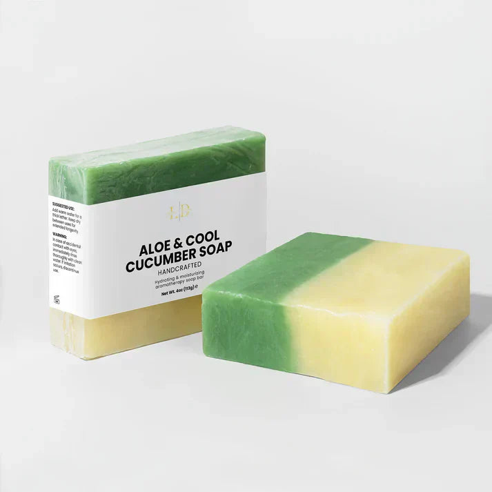 Aloe & amp Cool Cucumber Soap: The Ultimate Skincare Essential for Sensitive and Delicate Skin