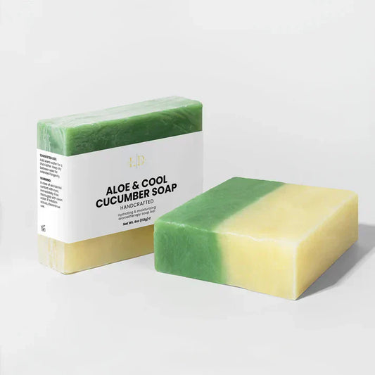 Aloe & amp Cool Cucumber Soap: The Ultimate Skincare Essential for Sensitive and Delicate Skin