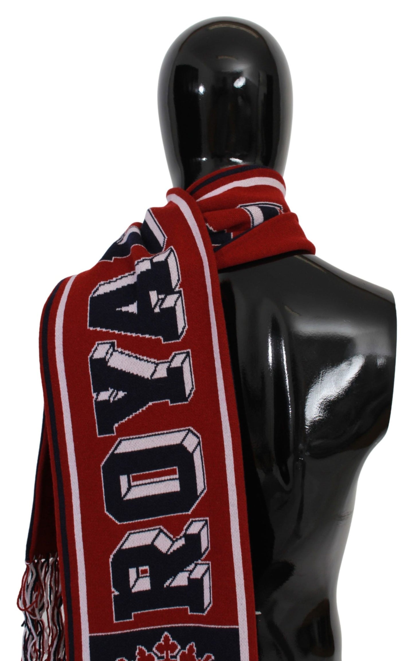 Dolce & Gabbana Elite Cashmere Men's Scarf in Red