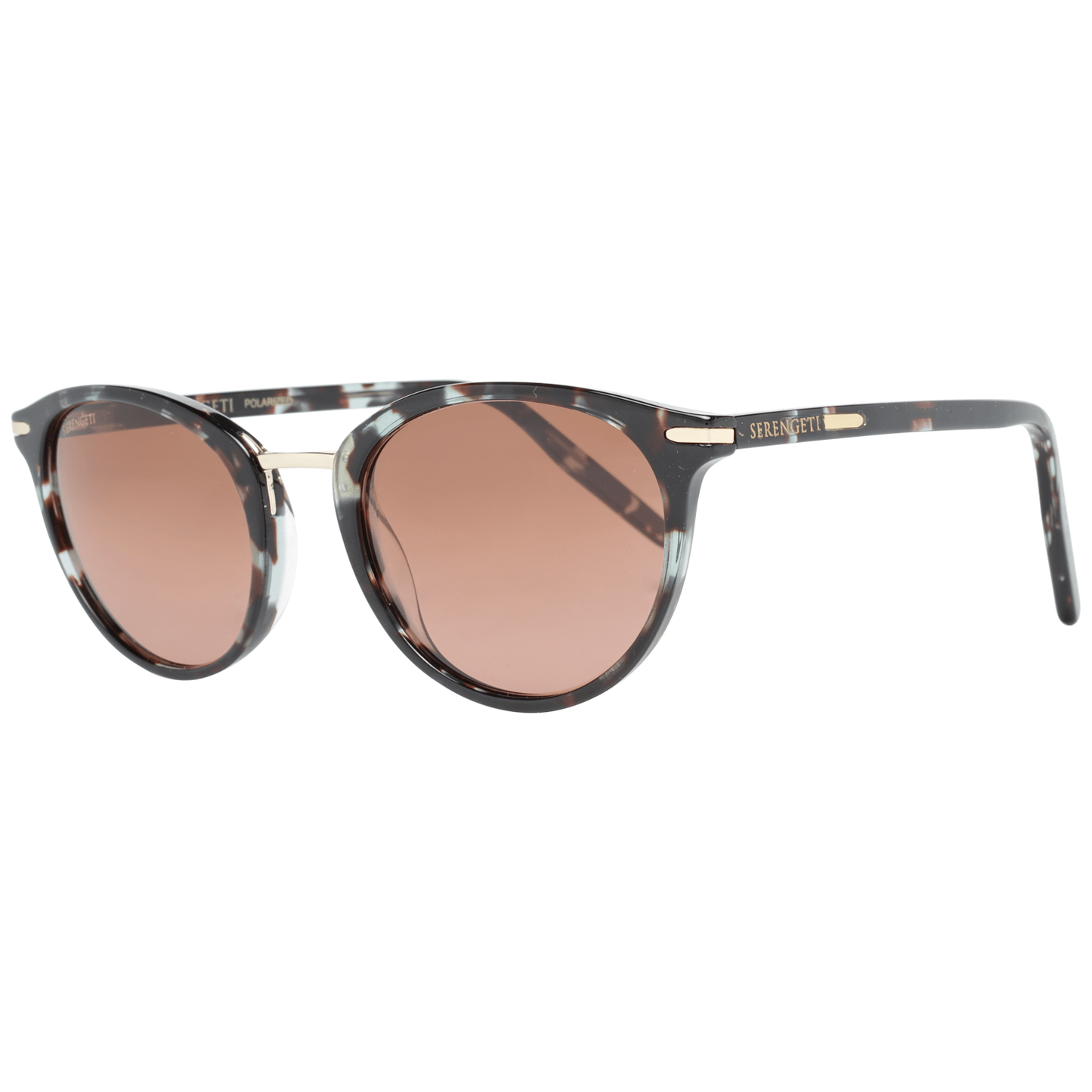 Serengeti Chic Multicolor Oval Sunglasses for Women