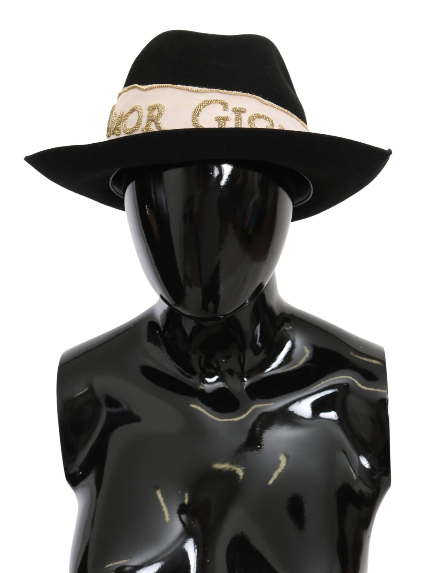 Dolce & Gabbana Sophisticated Wide Brim Panama Fedora