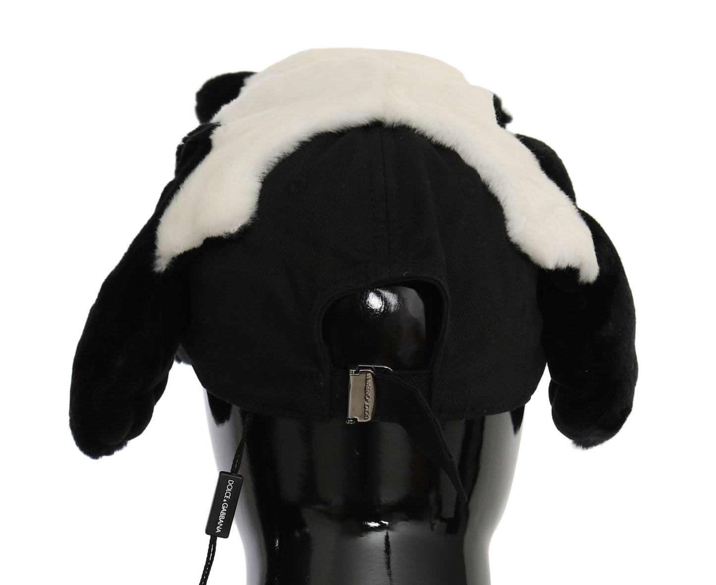 Dolce & Gabbana Chic Panda Motif Cotton Baseball Cap