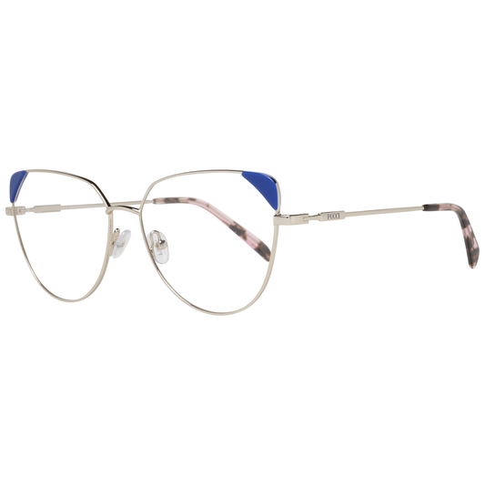 Emilio Pucci Gold Women Optical Frames