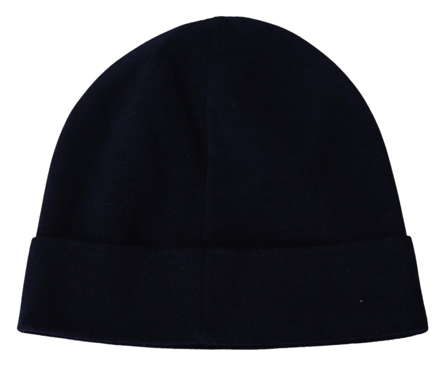 Givenchy Elegant Unisex Beanie in Blue Cotton Cashmere Blend