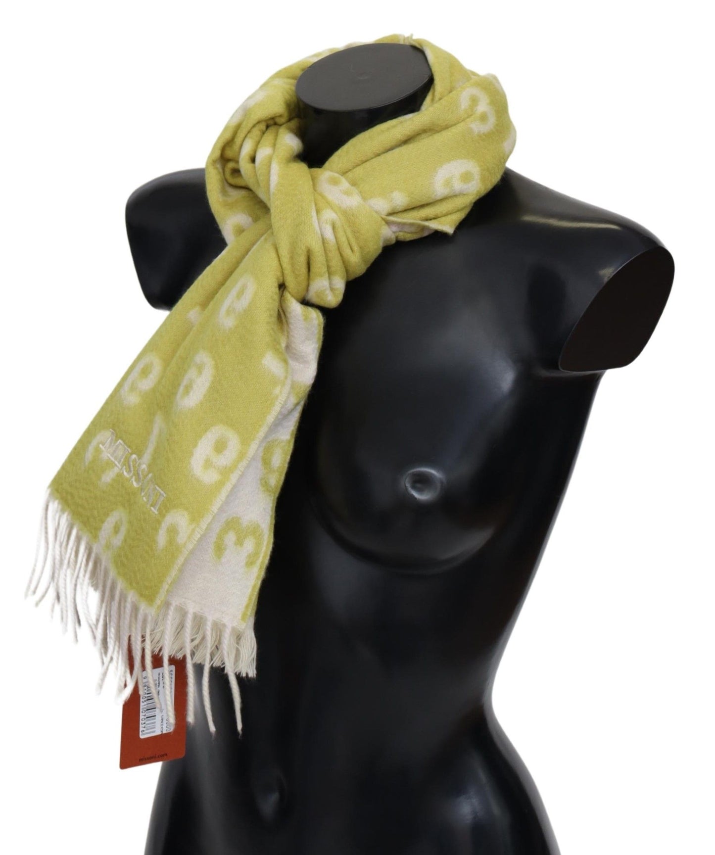 Missoni Chic Cashmere Scarf with Signature Pattern