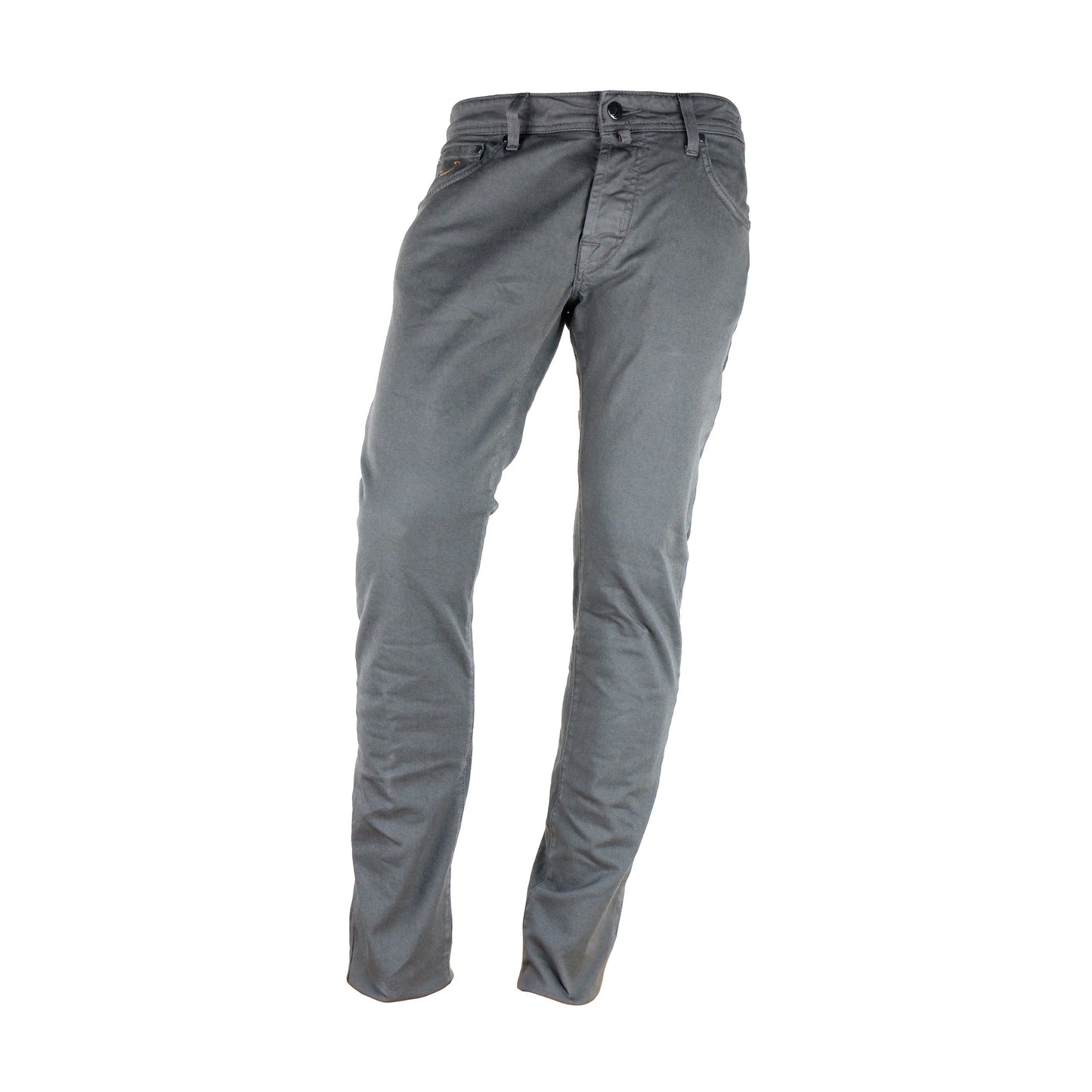 Jacob Cohen Gray Cotton Men Jeans