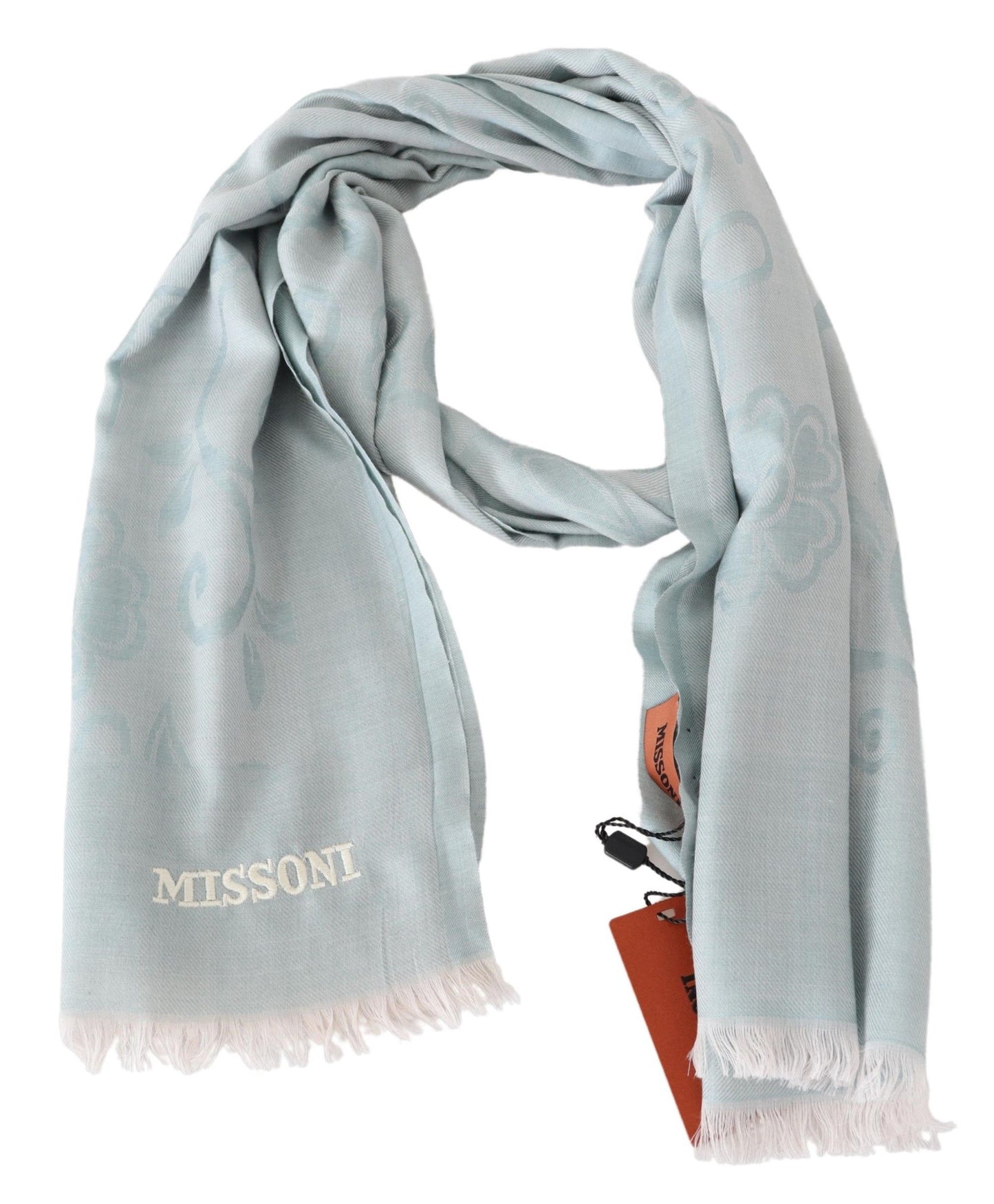 Missoni Elegant Cashmere Floral Scarf