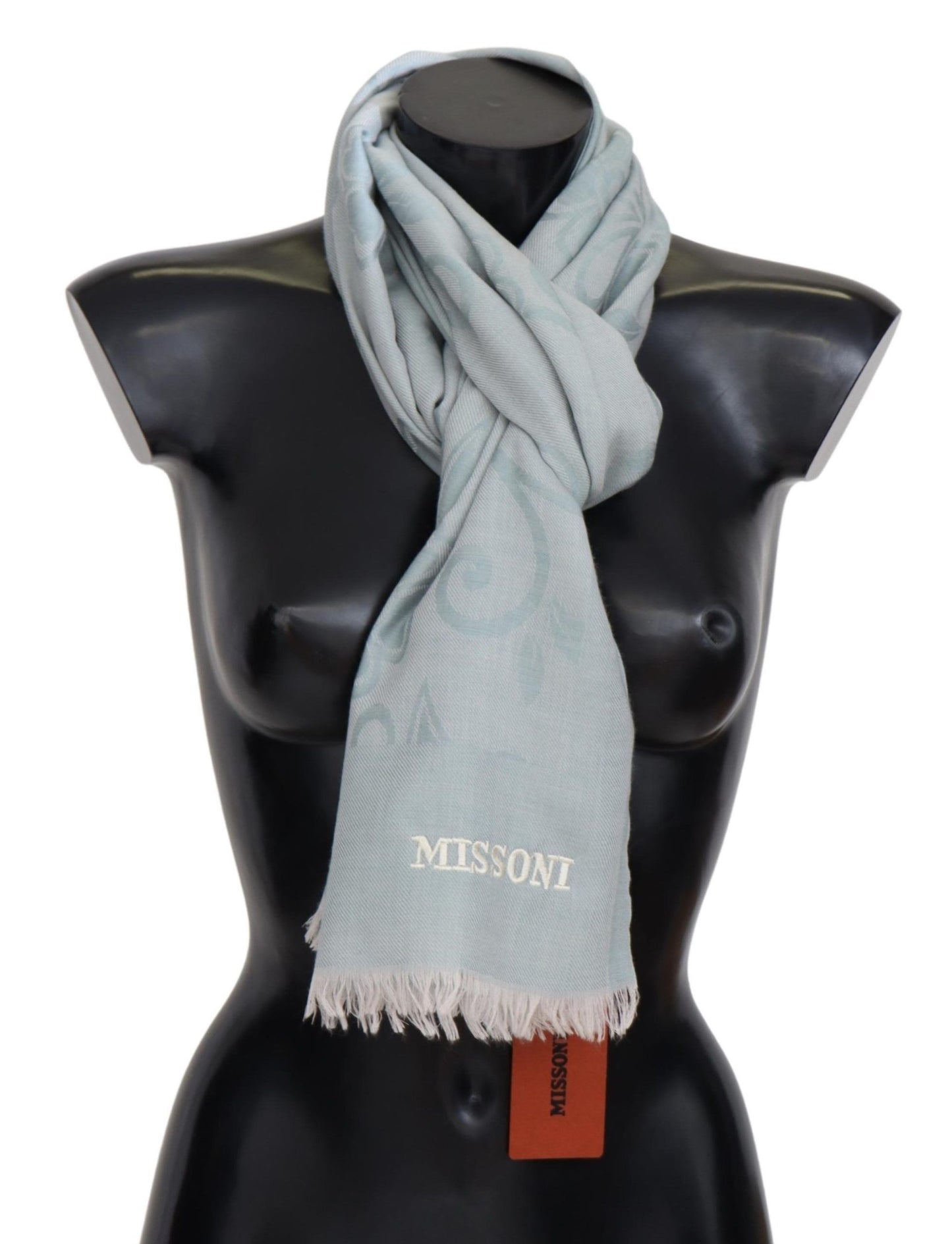 Missoni Elegant Cashmere Floral Scarf