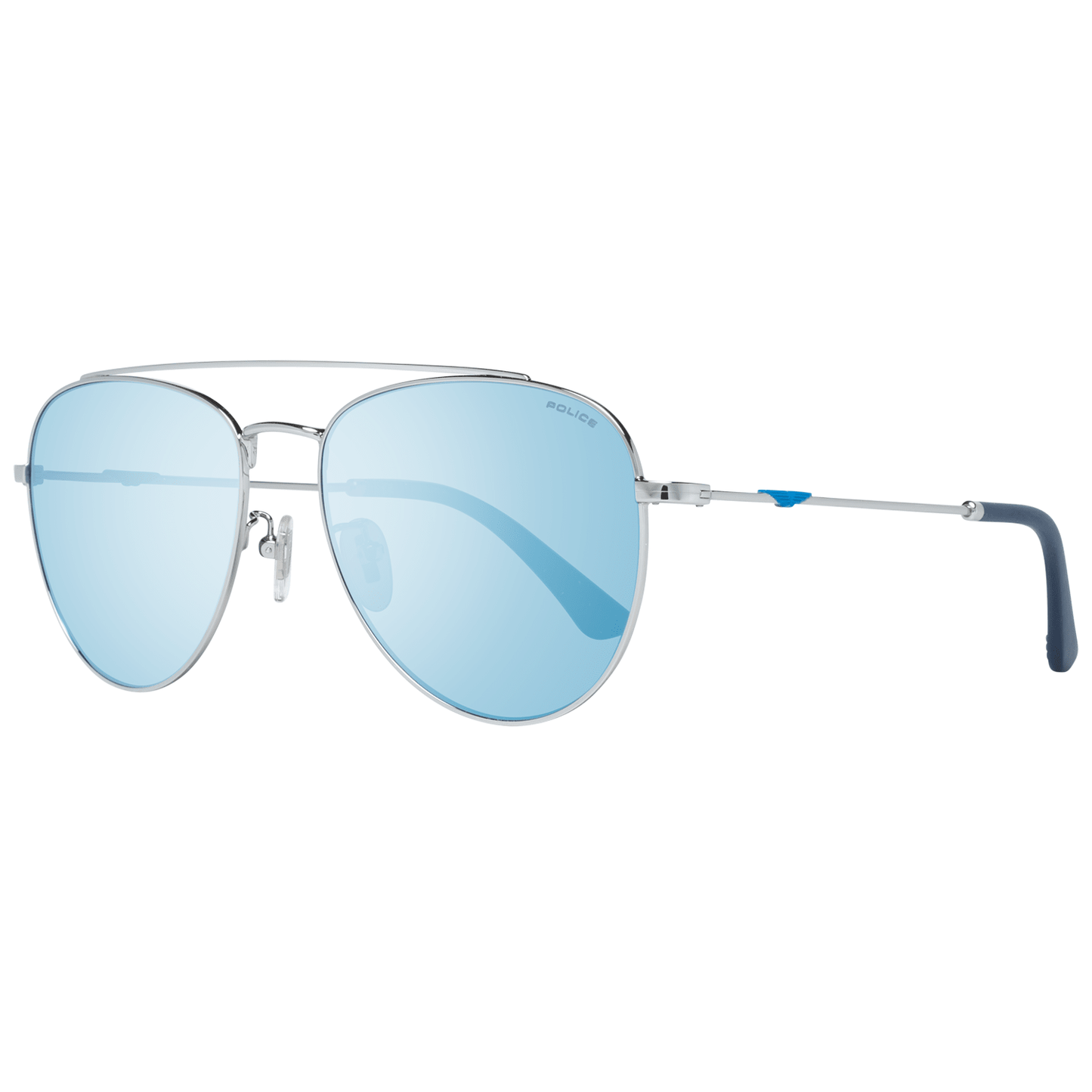 Police Silver Men Sunglasses