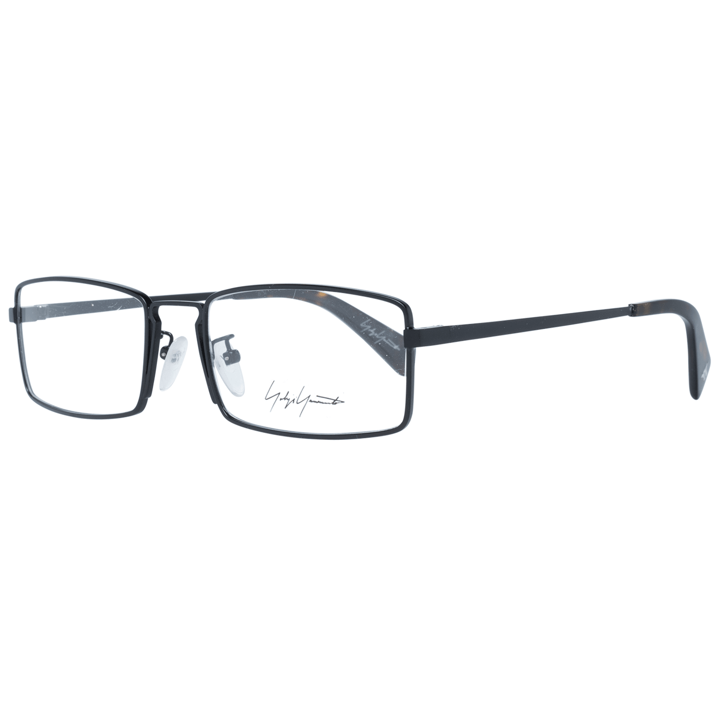 Yohji Yamamoto Black Unisex Optical Frames