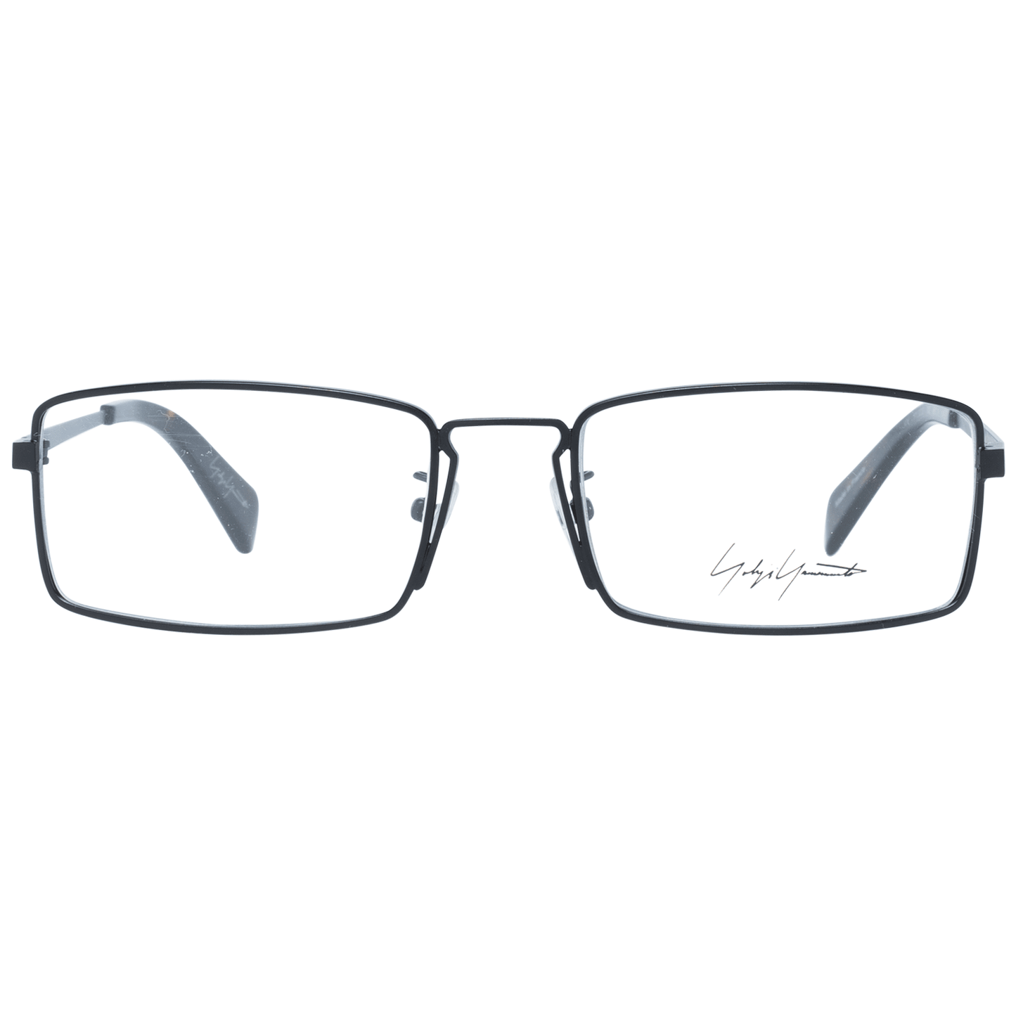 Yohji Yamamoto Black Unisex Optical Frames