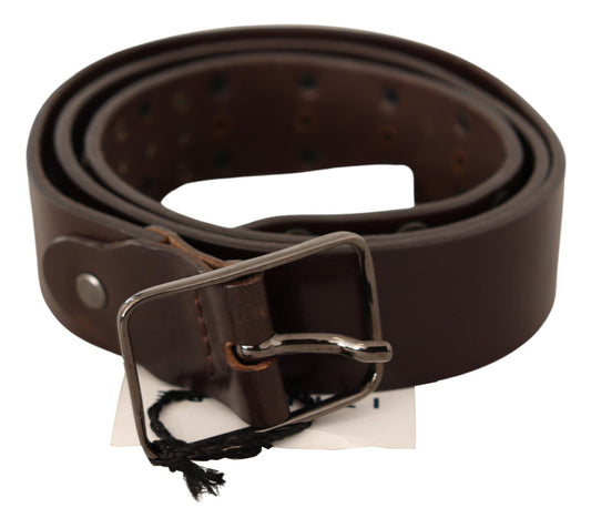 Costume National Studded Elegance Men's Leather Waist Belt