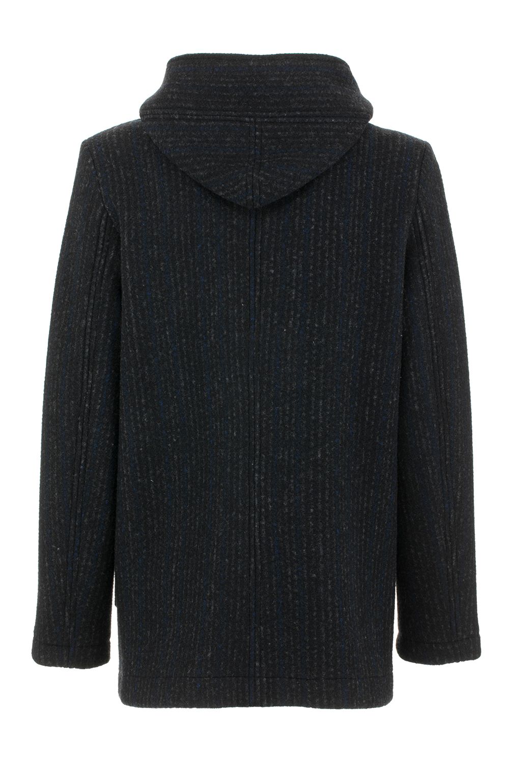 Fred Mello Sophisticated Blue Textured Coat for Men