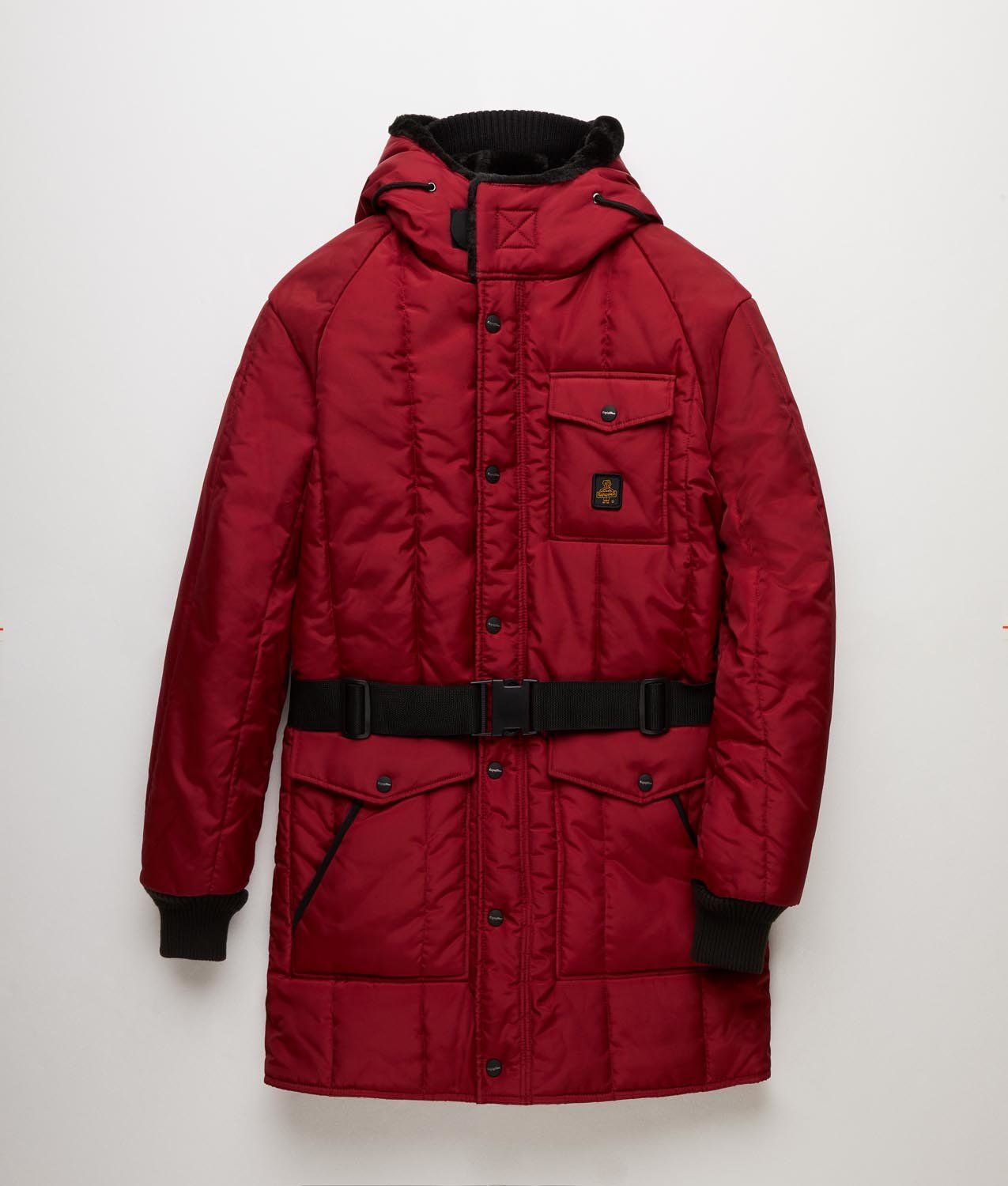 Refrigiwear Red Polyamide Men Parka