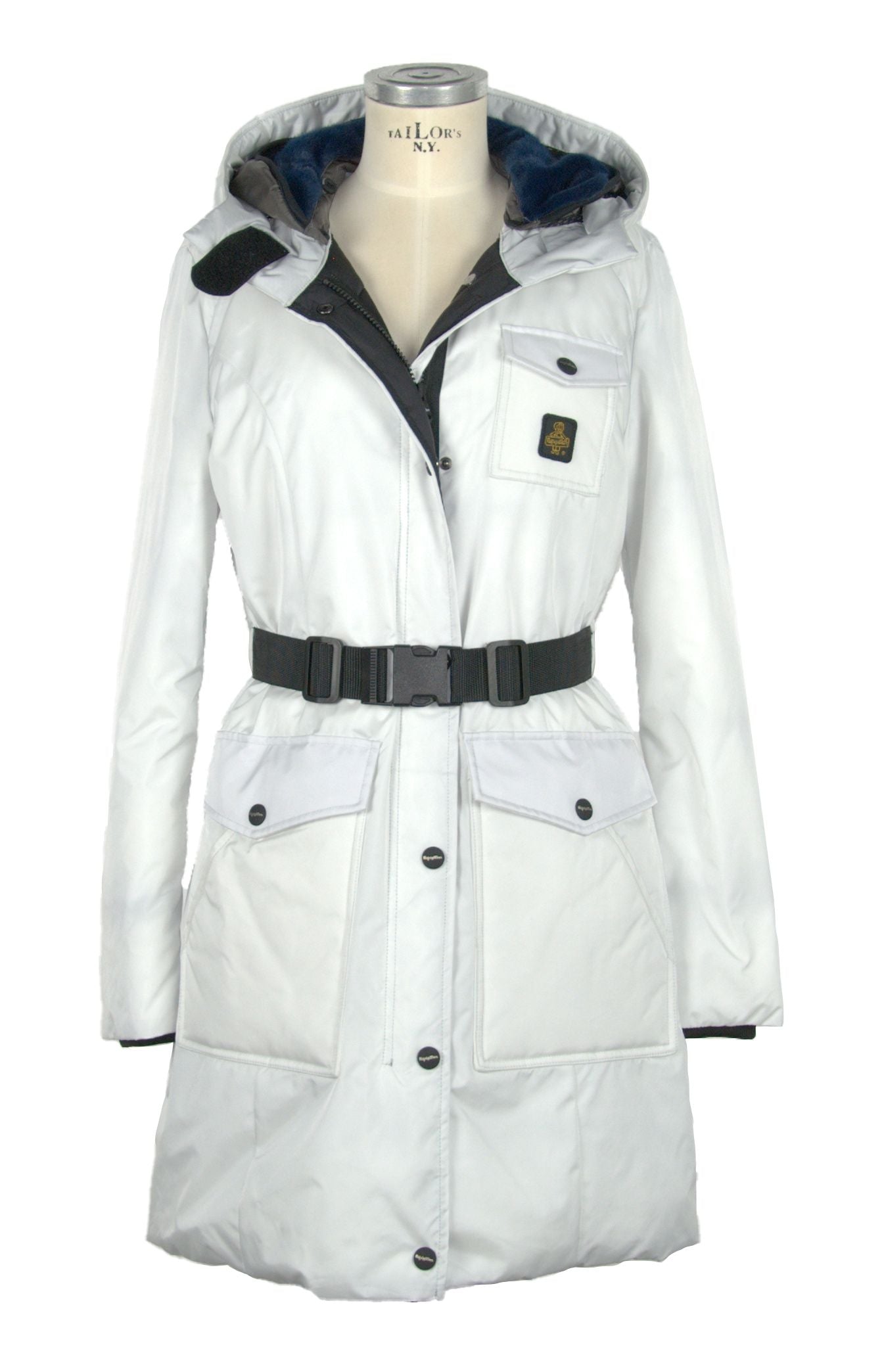 Refrigiwear White Polyamide Women's Parka