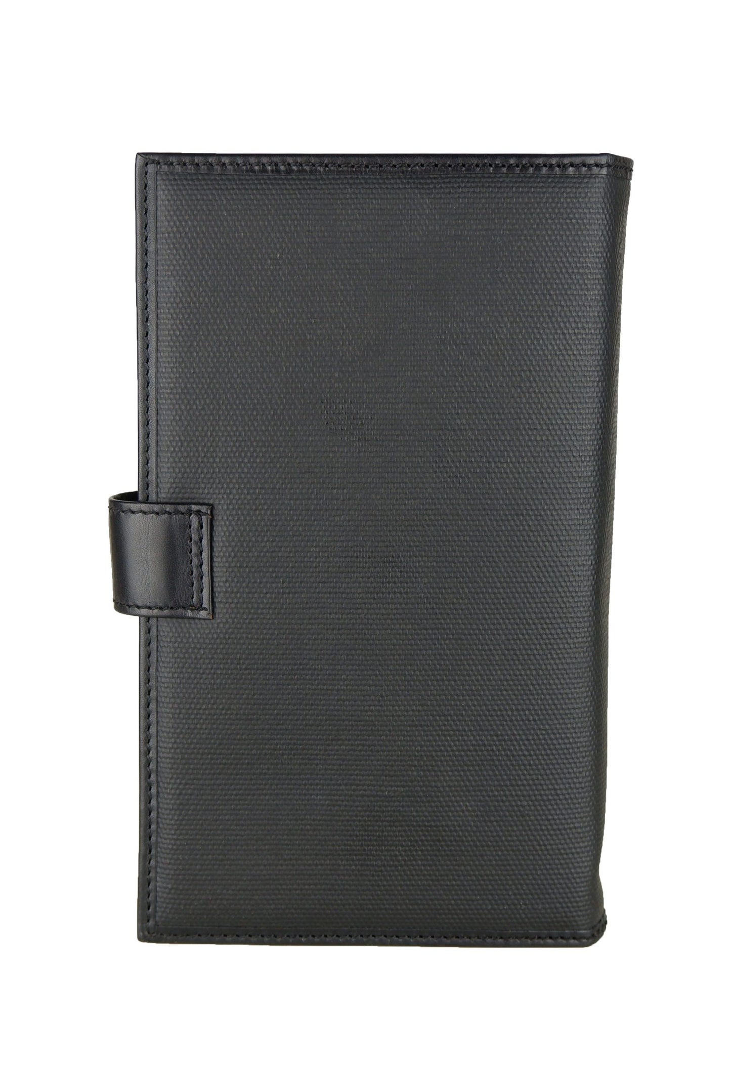 La Martina Elegant Black Travel Documents Holder