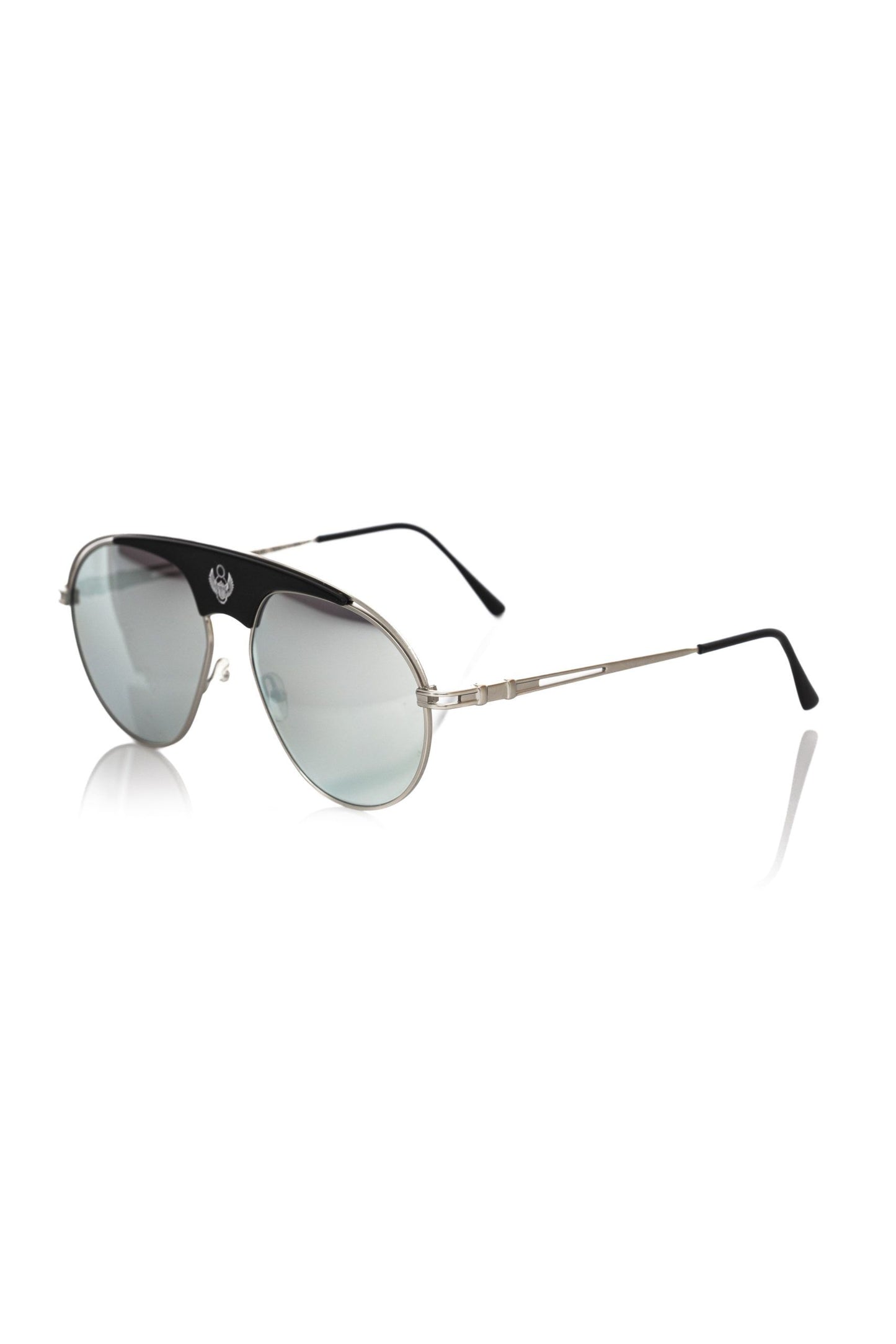 Frankie Morello Multicolor Metallic Unisex Sunglass