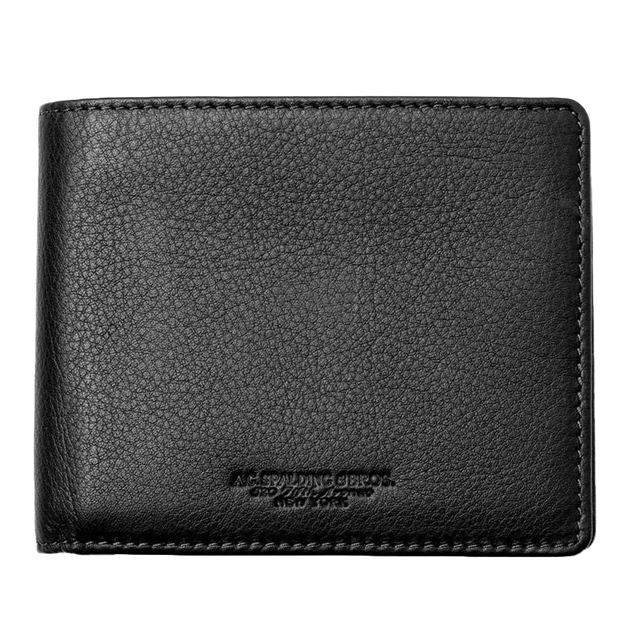 A.G. Spalding & Bros Elegant Dark Brown Leather Horizontal Wallet