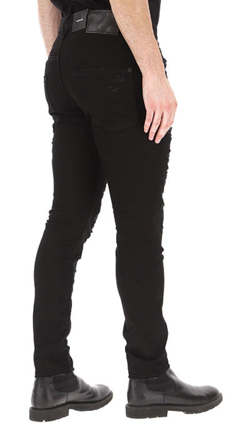 Dsquared² Elegant Black Denim Designer Jeans