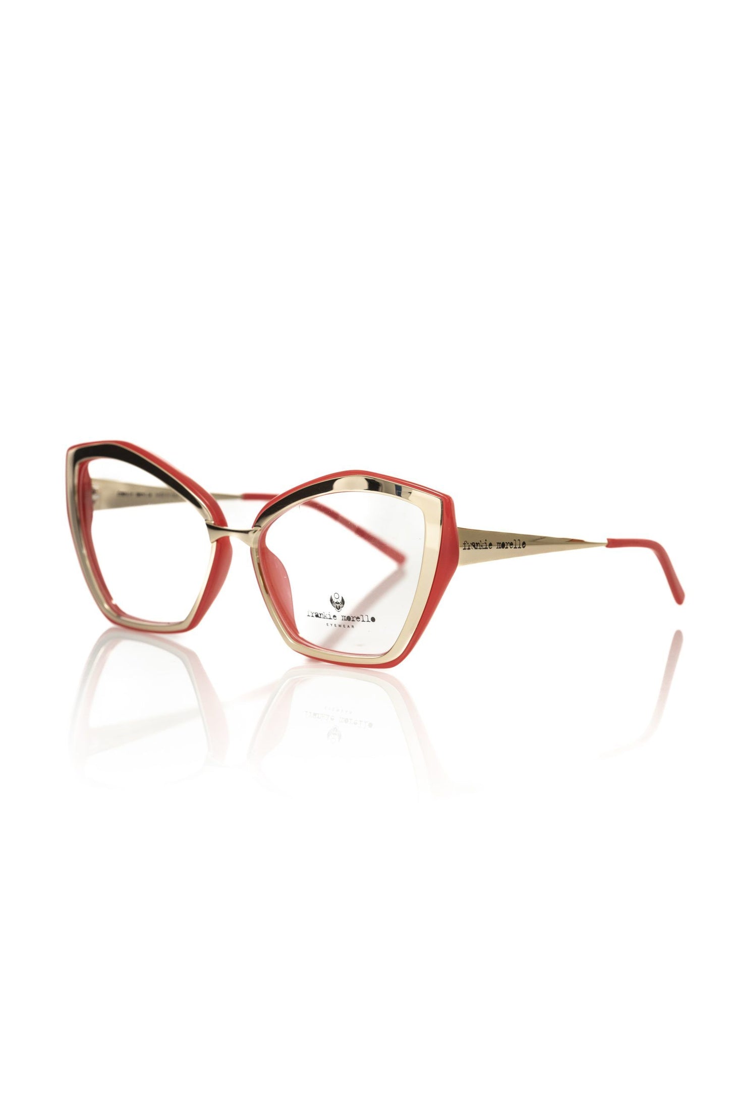 Frankie Morello Red Acetate Women Frame