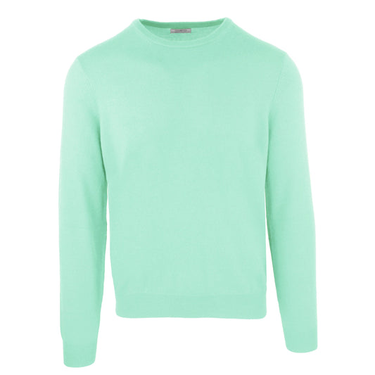 Malo Green Wool Men Sweater