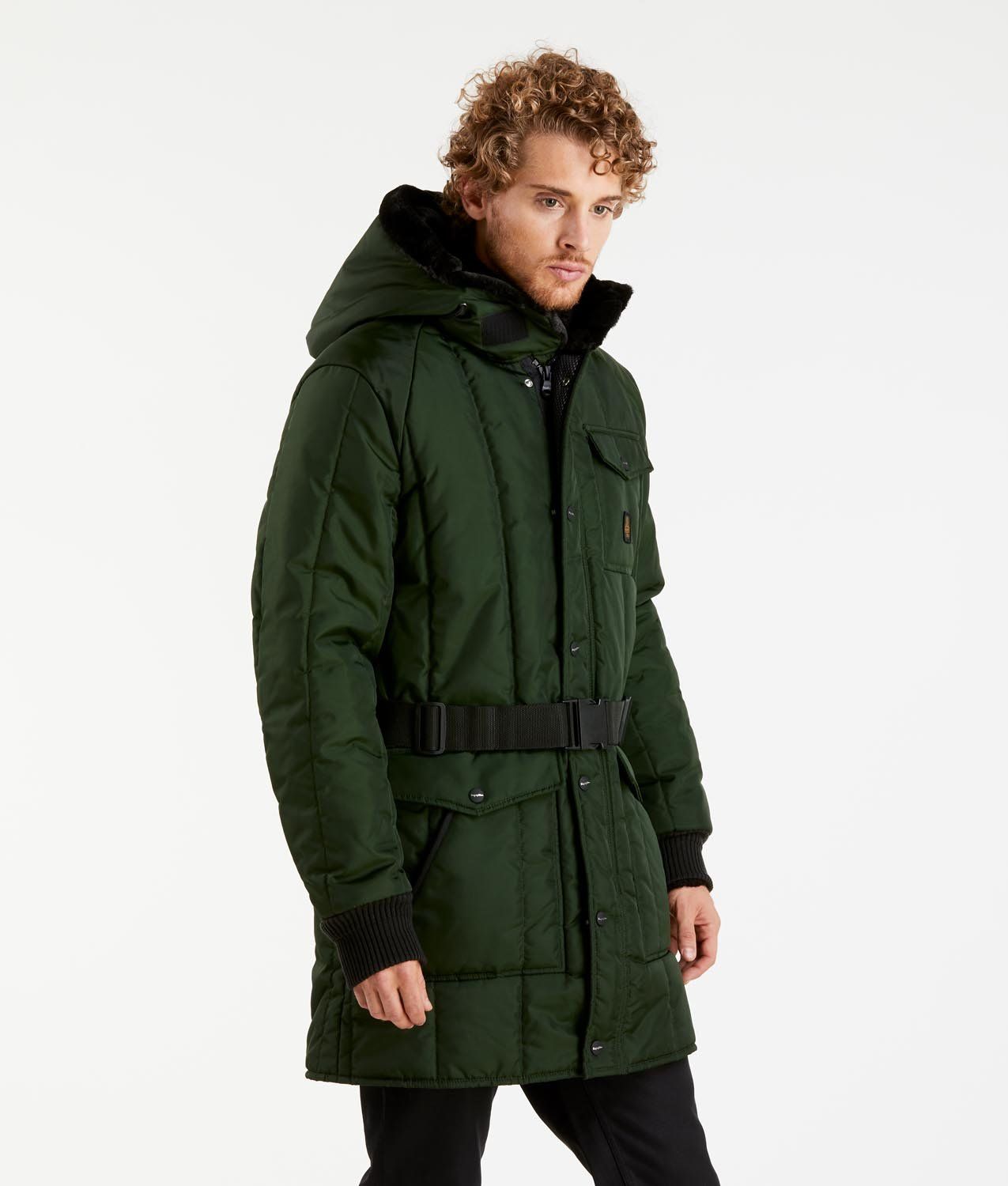 Refrigiwear Iconic Original Green Parka for the Modern Man