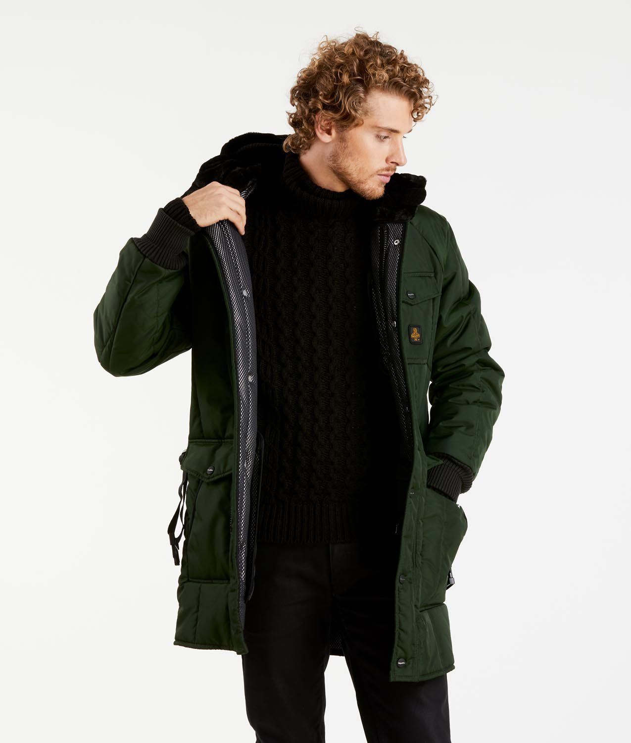 Refrigiwear Iconic Original Green Parka for the Modern Man