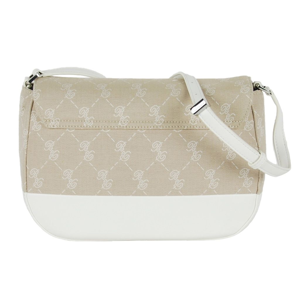 Blumarine White Cotton Women Crossbody Bag