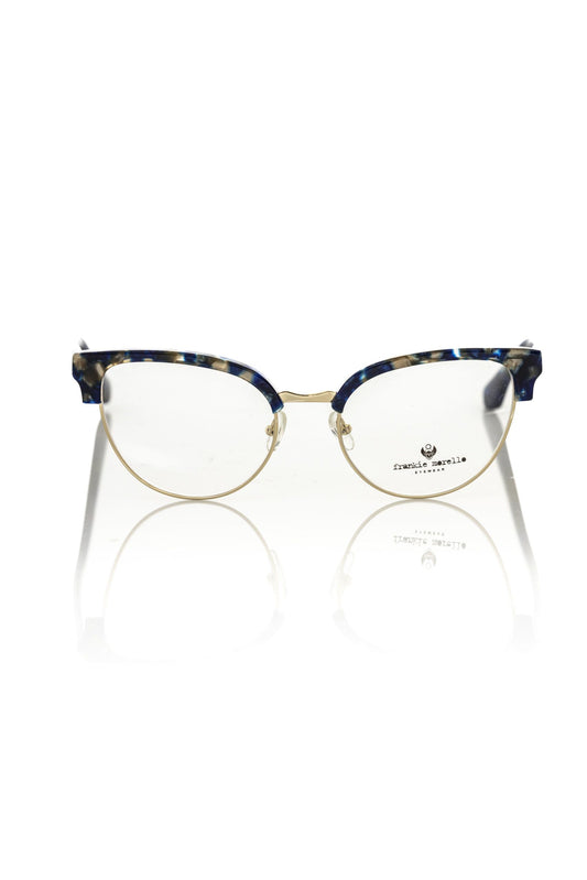 Frankie Morello Blue Metallic Women Frame