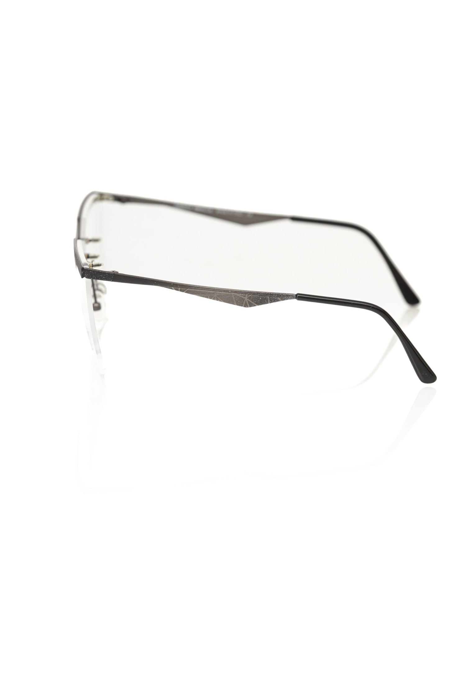 Frankie Morello Black Metallic Women Frame