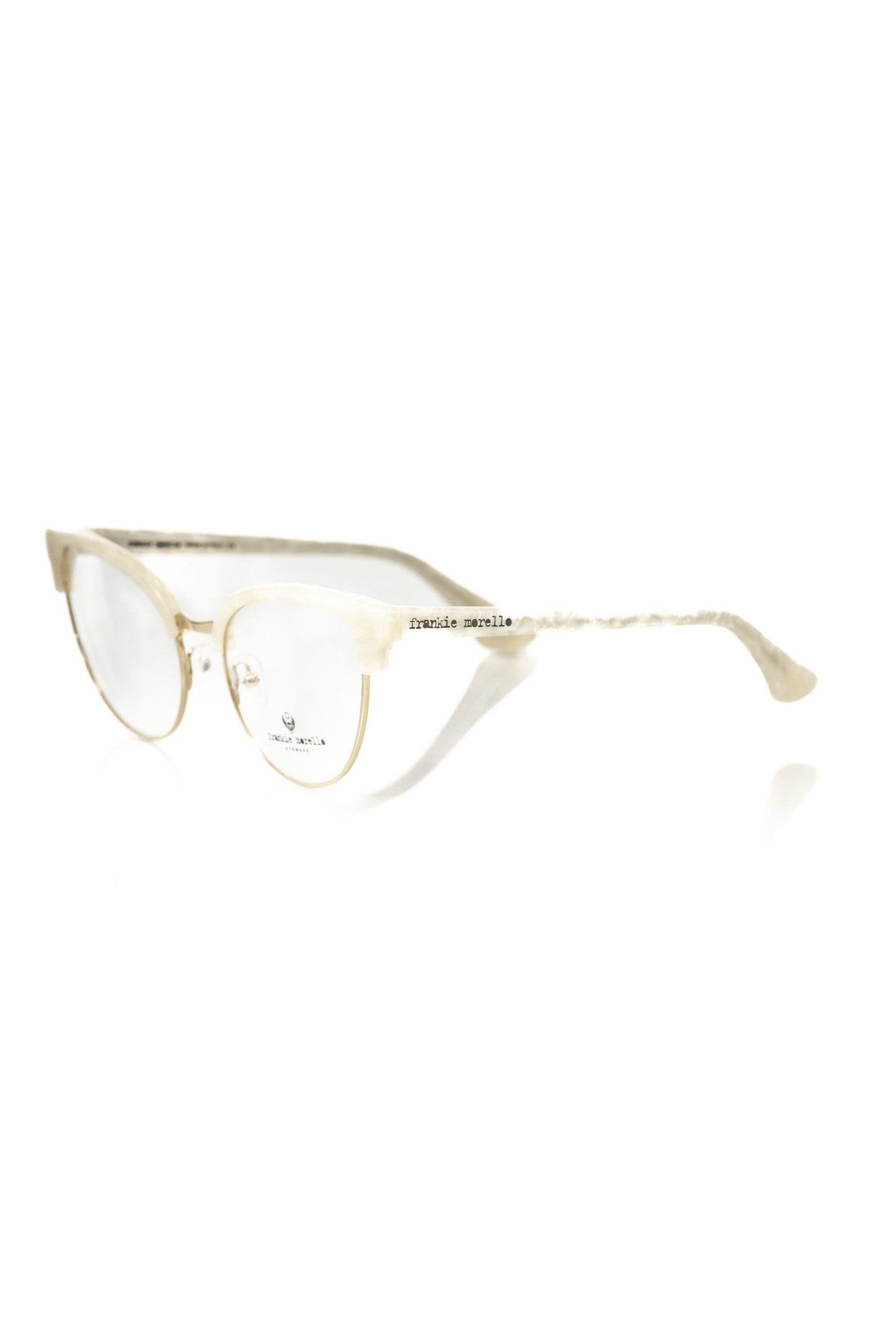 Frankie Morello White Metallic Women's Frame