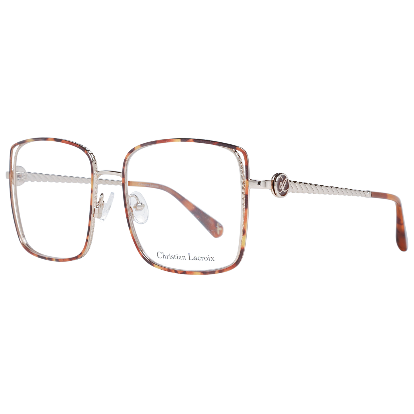 Christian Lacroix Brown Women Optical Frames