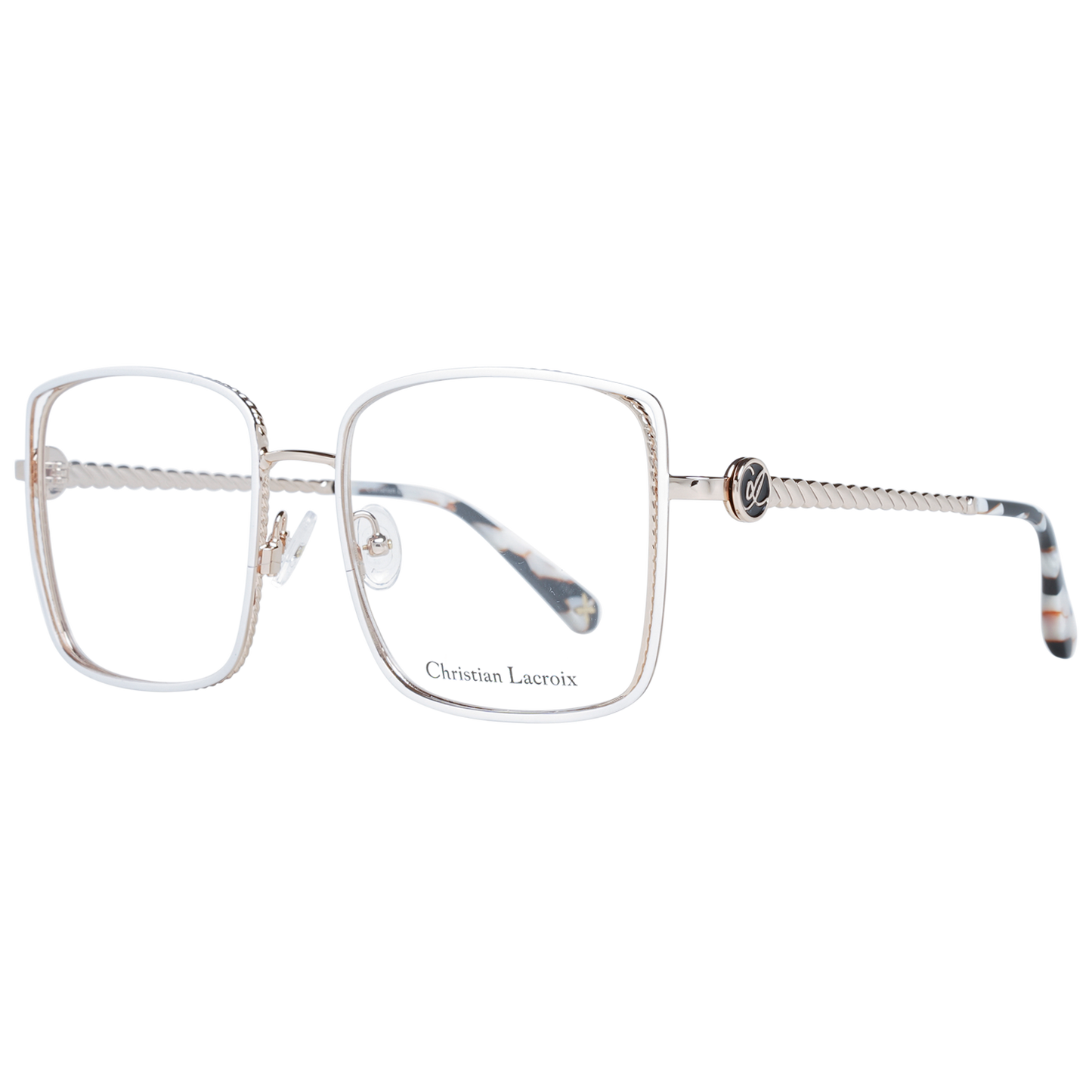 Christian Lacroix White Women Optical Frames