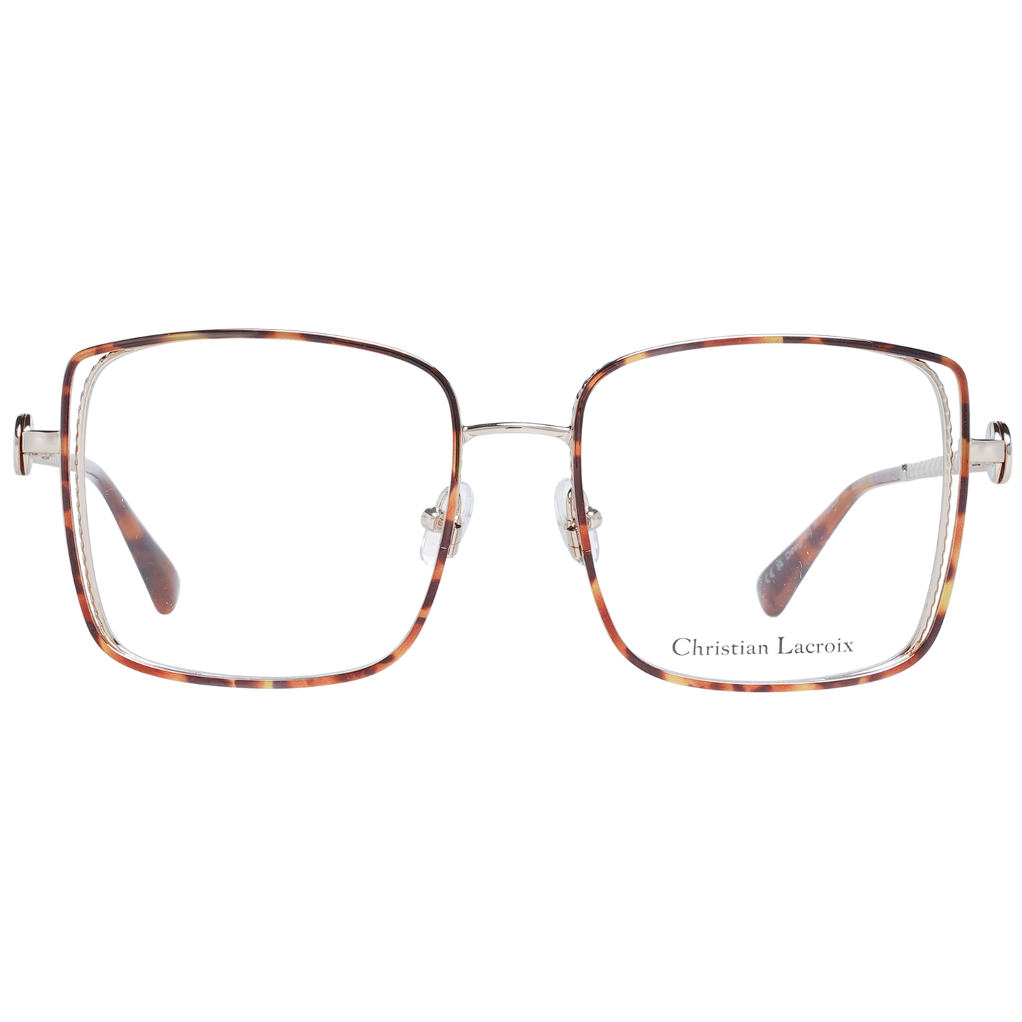 Christian Lacroix Brown Women Optical Frames