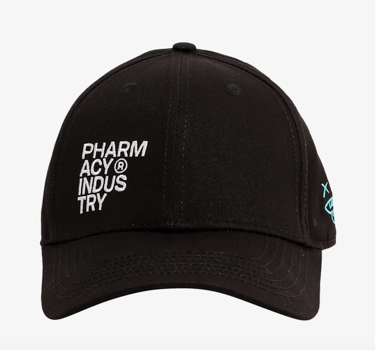 Pharmacy Industry Black Cotton Women Hat