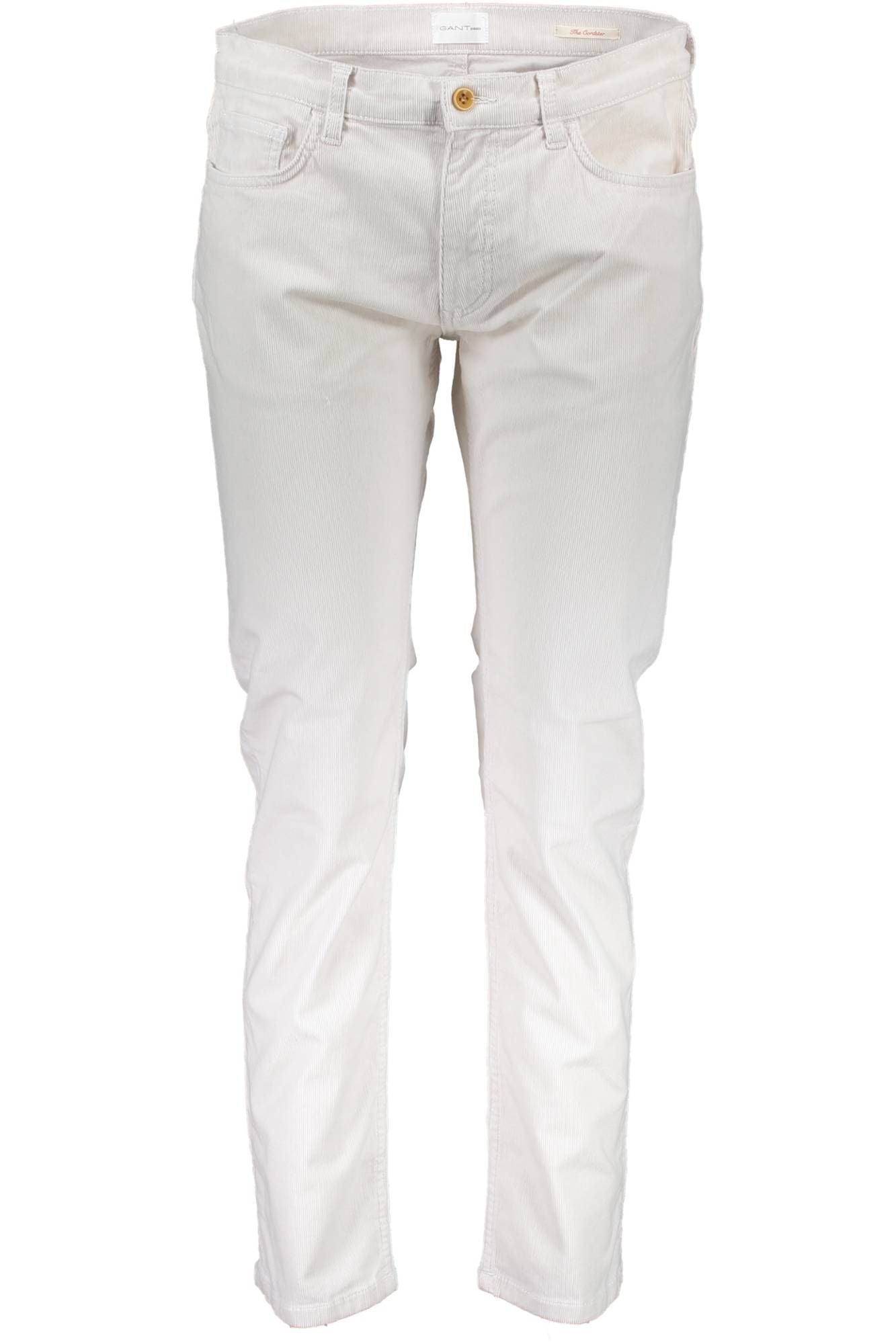 Gant White Cotton Women Trouser