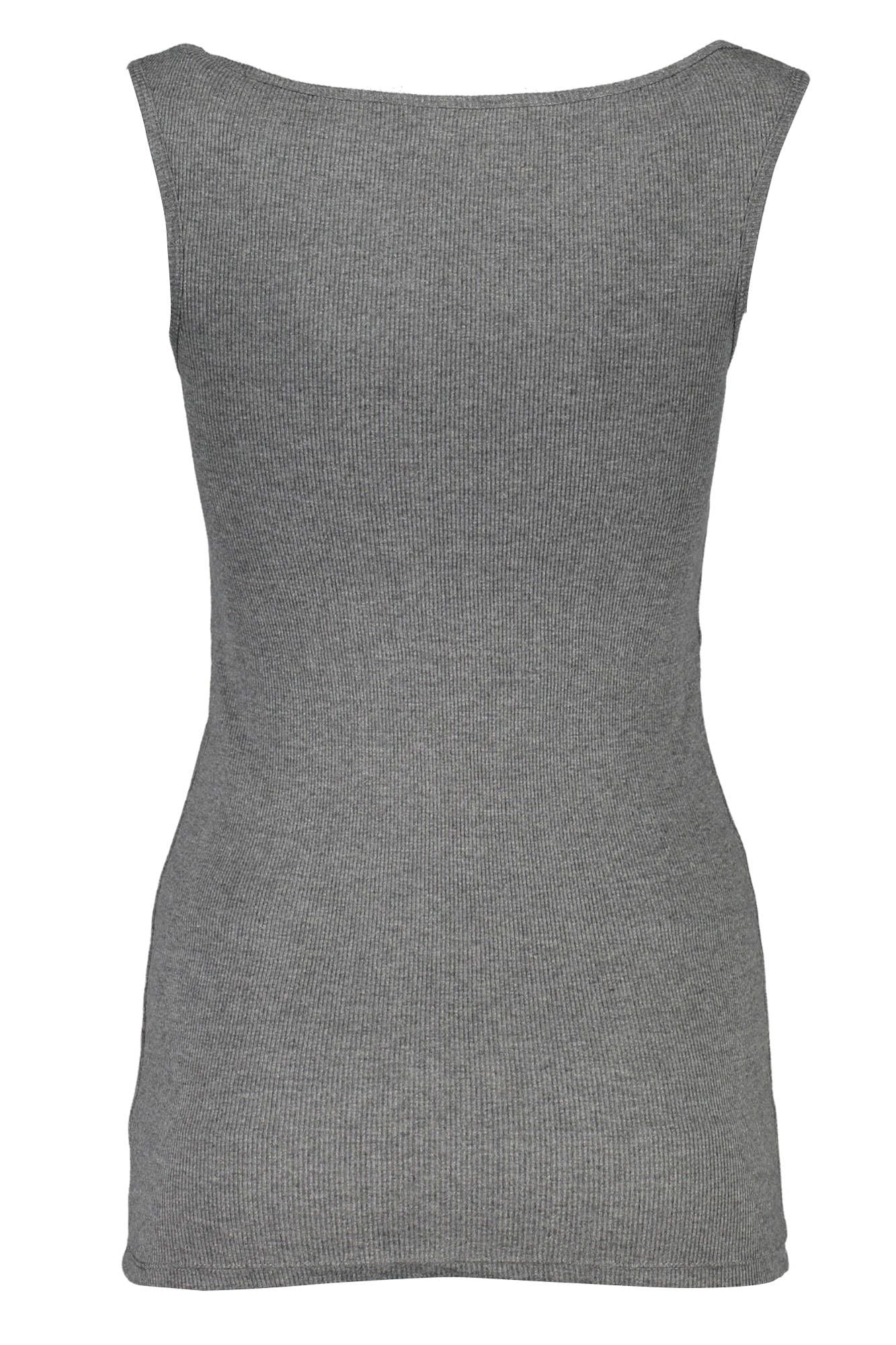 Guess Jeans Gray Cotton Women Tank Top