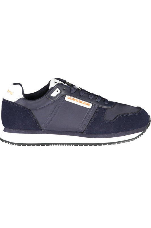 Calvin Klein Blue Contrast Sole Sports Sneakers