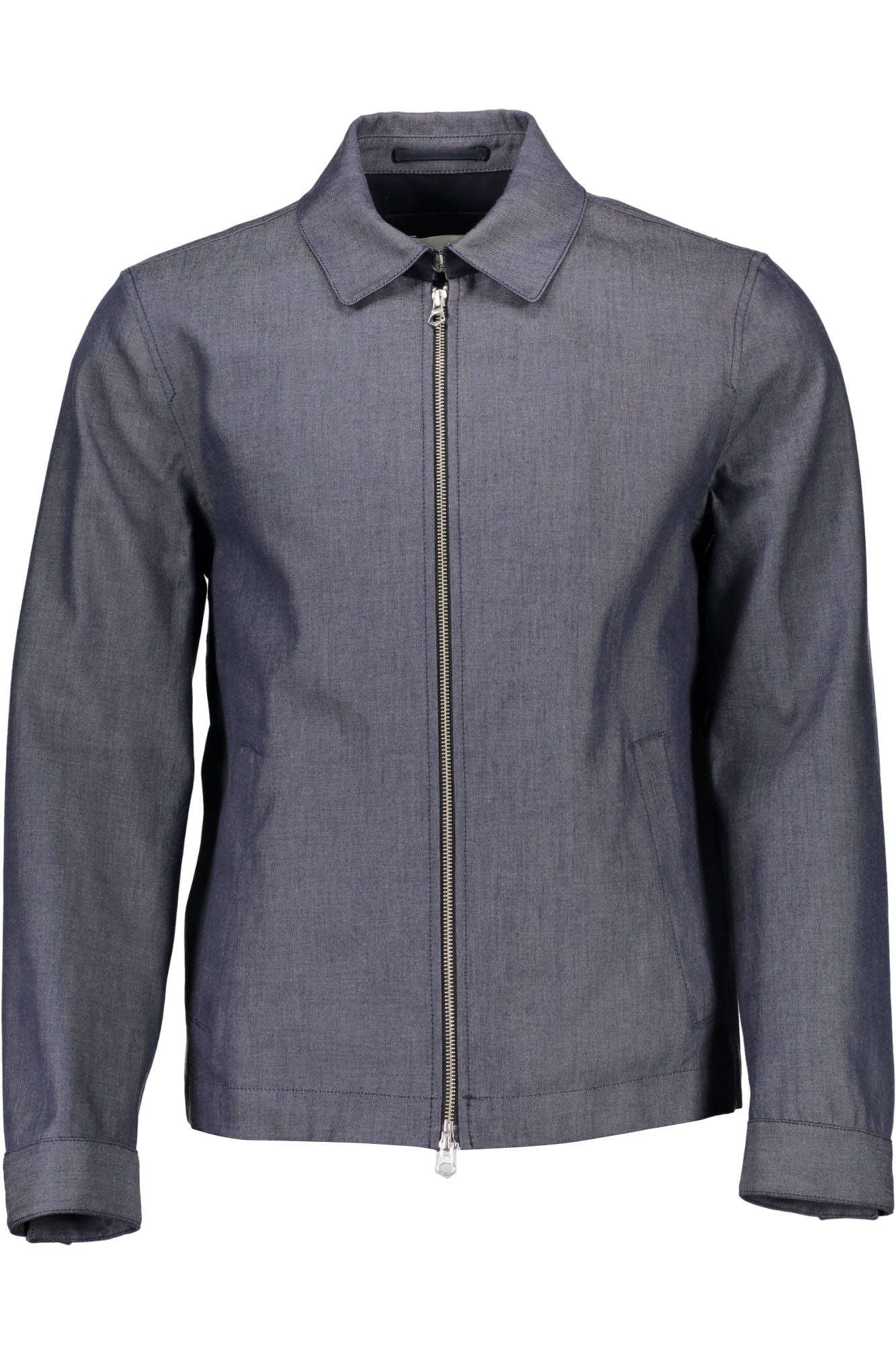 Gant Elegant Sporty Blue Cotton Jacket