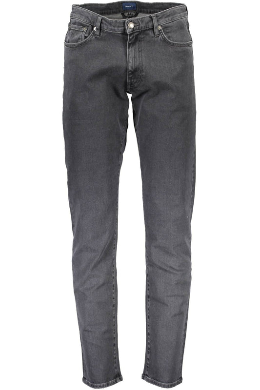 Gant Black Cotton Men Jeans