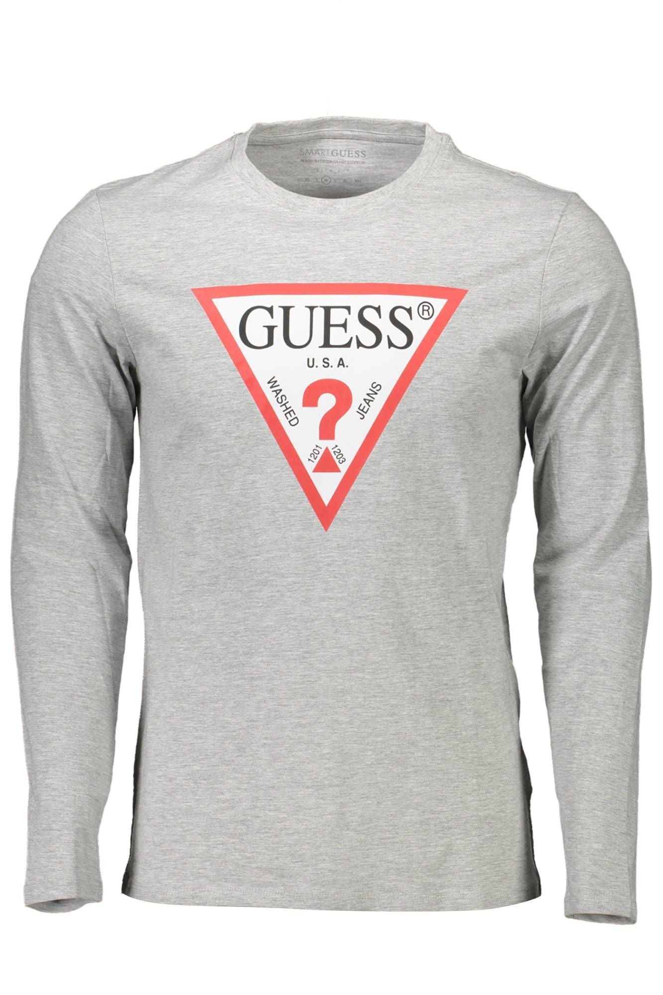 Guess Jeans Slim Fit Organic Cotton Tee with Iconic Logo