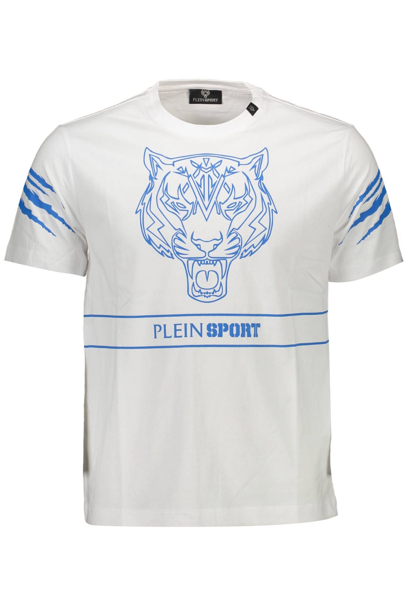 Plein Sport White Cotton Men T-Shirt