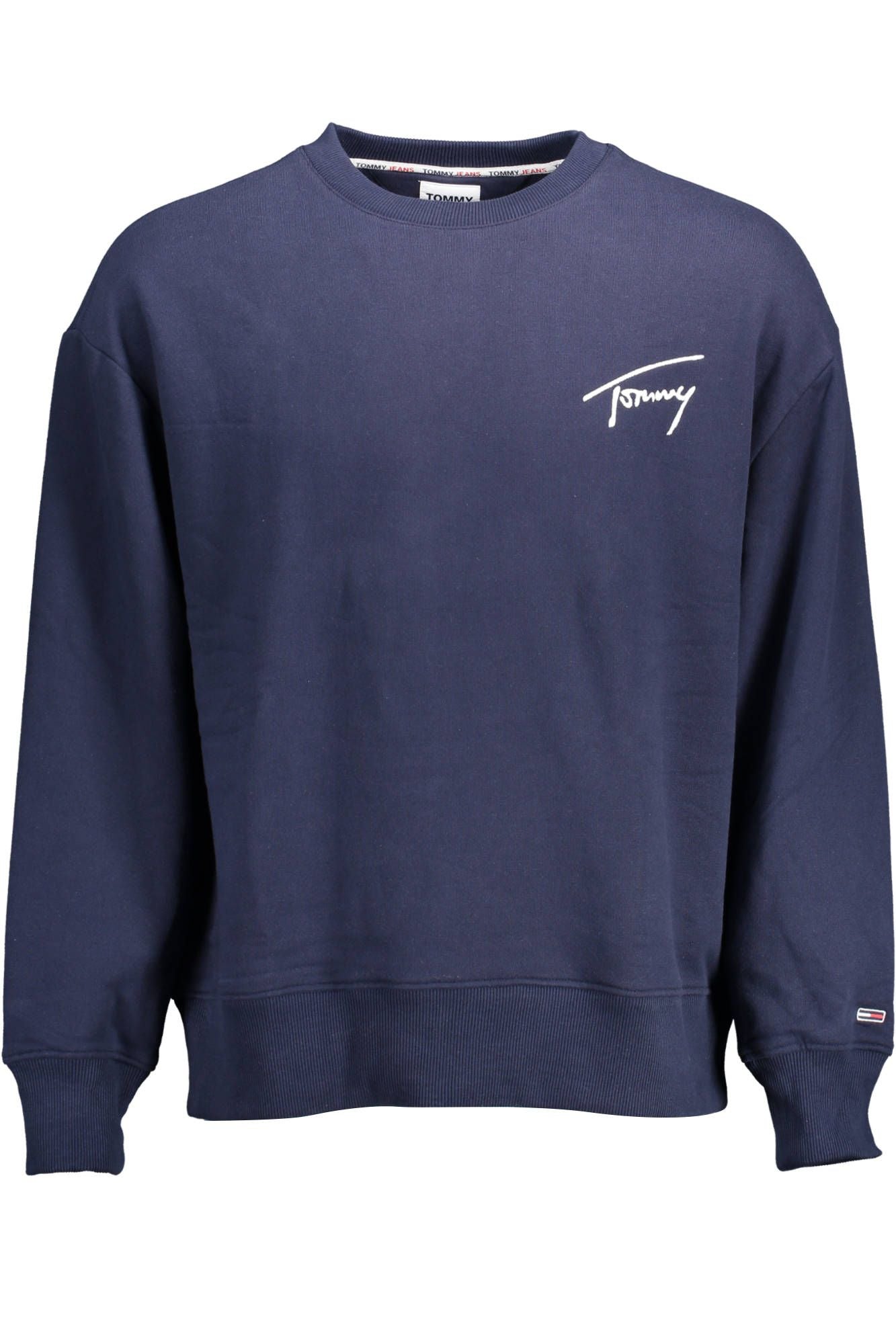 Tommy Hilfiger Blue Cotton Men Sweater