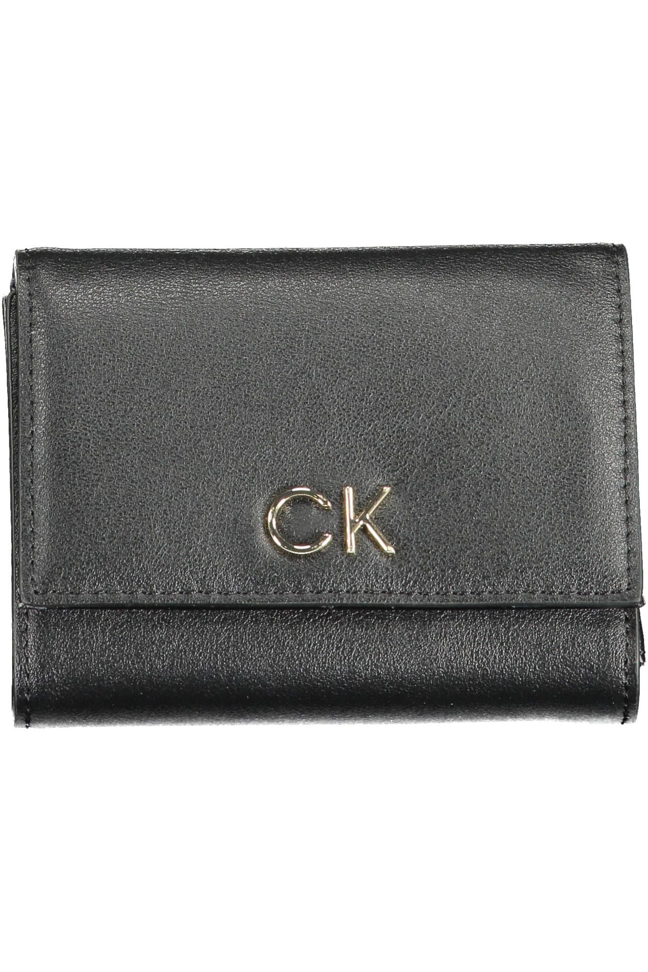 Calvin Klein Black Polyester Women Wallet