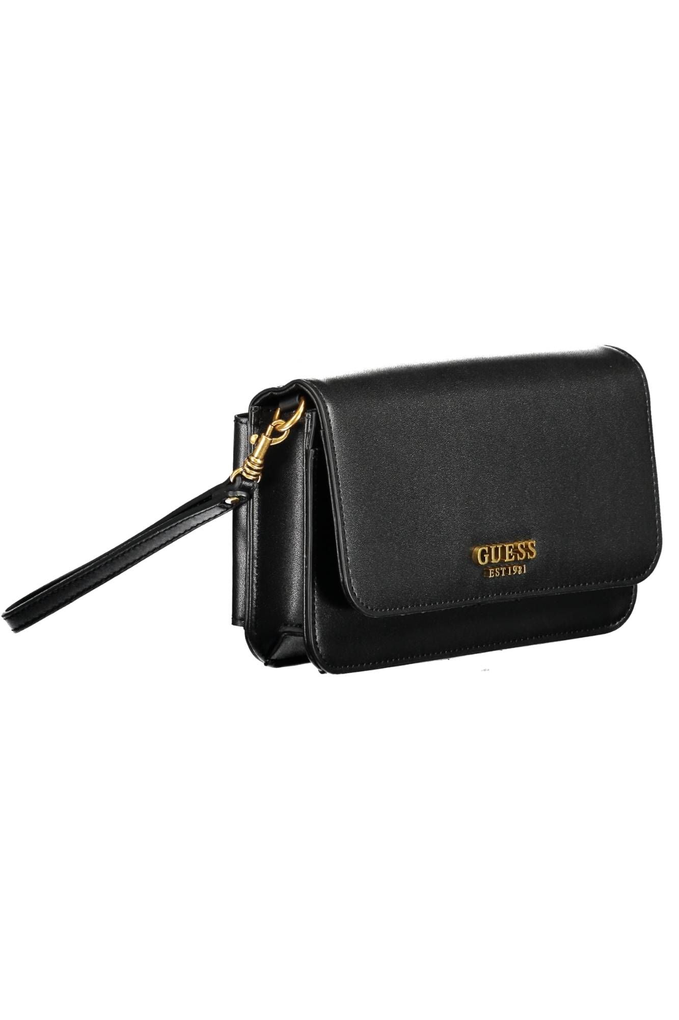 Guess Jeans Black Polyurethane Women Wallet