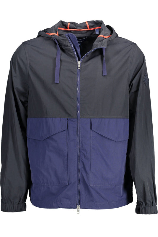 Gant Blue Polyamide Men Jacket