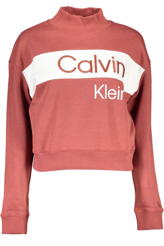 Calvin Klein Red Cotton Women Sweater