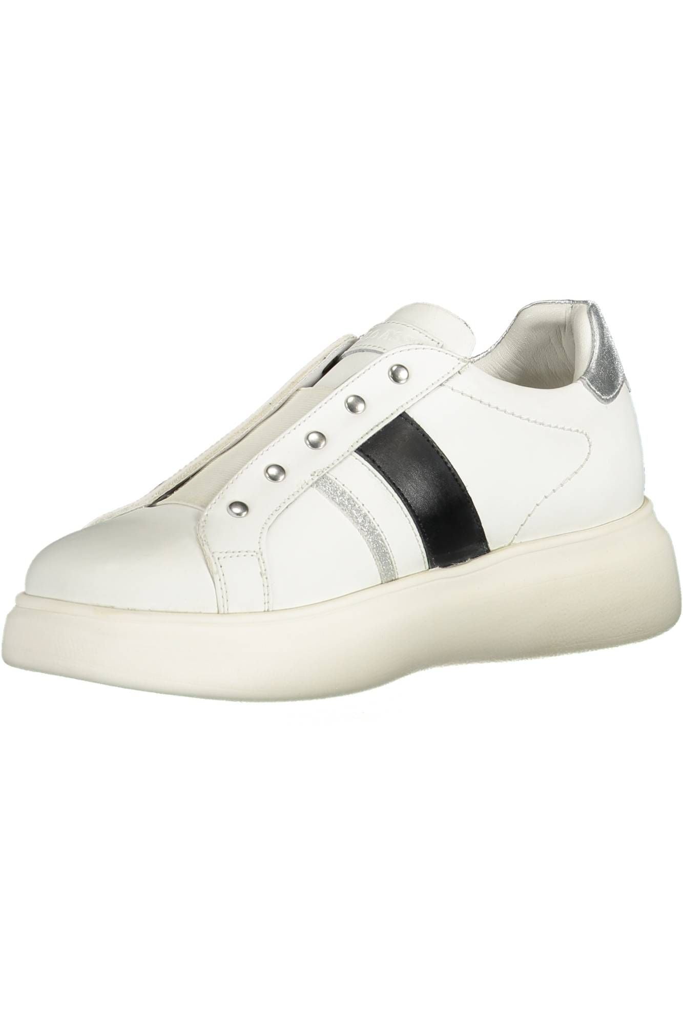 U.S. POLO ASSN. White Leather Women Sneaker