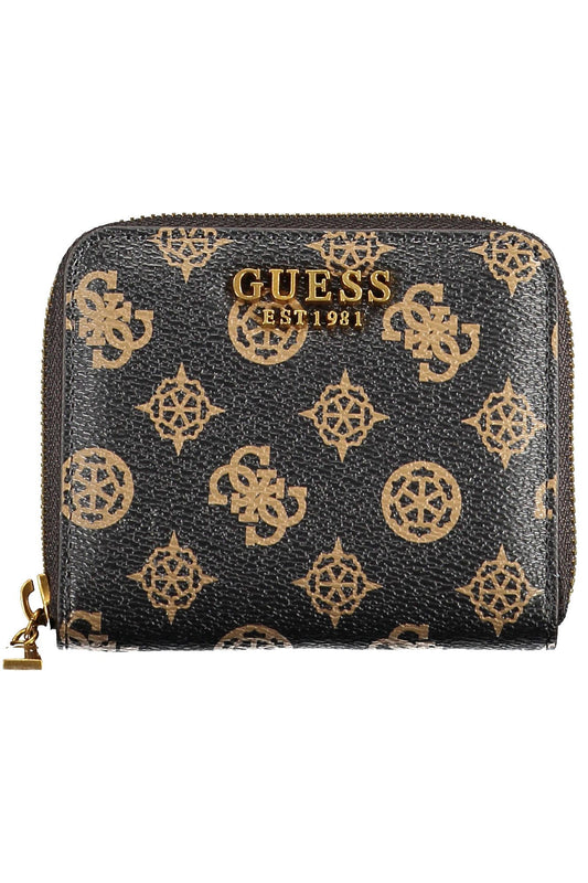 Guess Jeans Brown Polyurethane Women Wallet