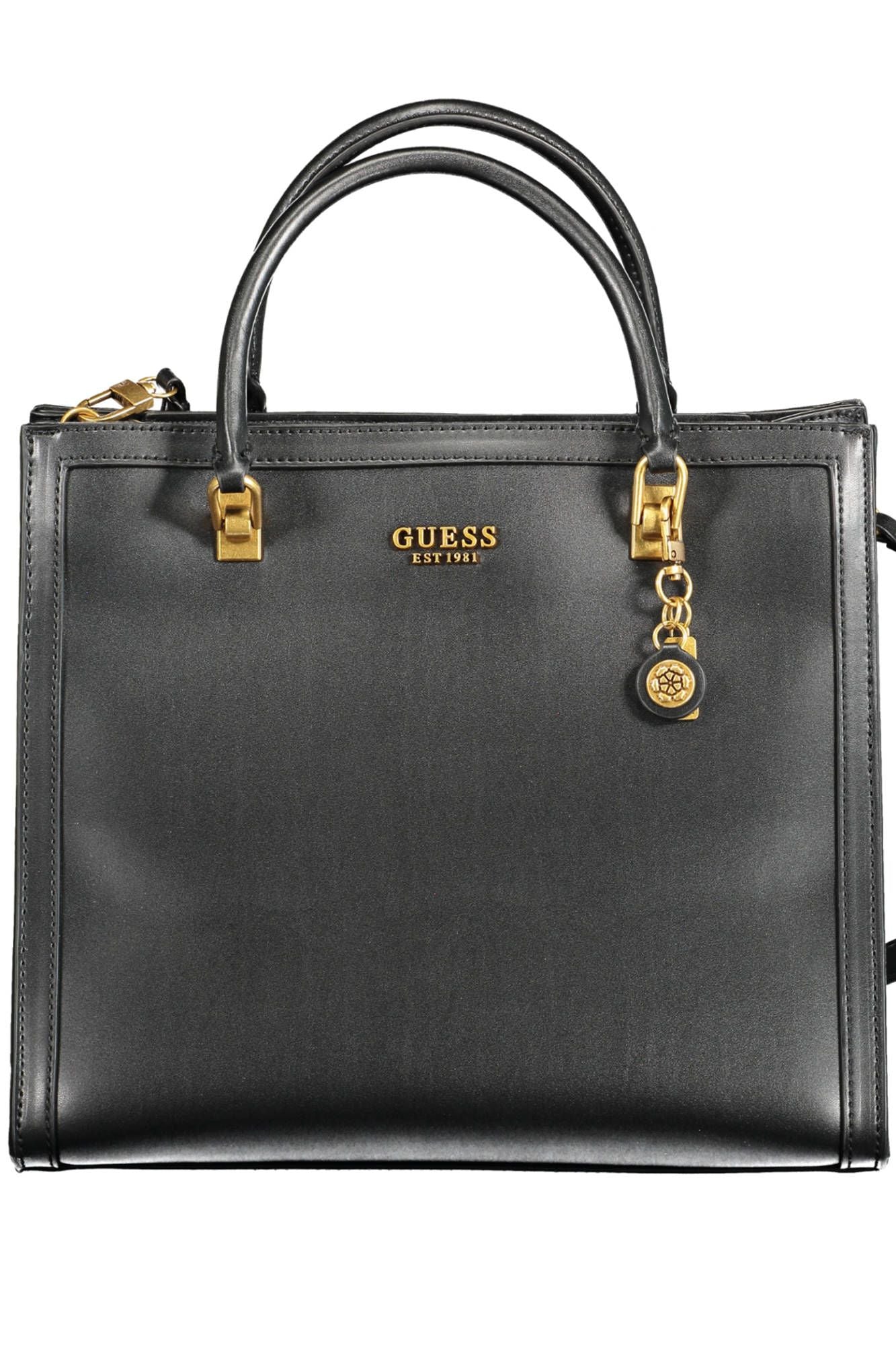 Guess Jeans Black Polyurethane Women Handbag